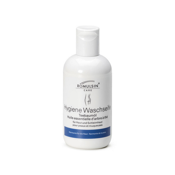 Romulsin Waschseife Teebaumöl, 250ml - Webstar - Hygiene- und Verbrauchsartikel - Medizin- und Pflegeprodukte - Kiosk- und Shopartikel - Fun Food Service - Schweiz - Articles d’hygiène et consommables - Produits médicaux et de soins - Produits de kiosque et de magasin - Fun Food Service - Suisse