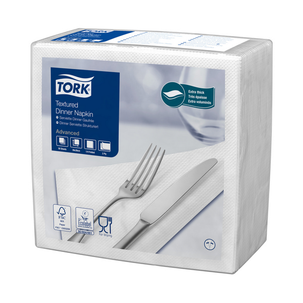 Servietten Tork Textured Dinner