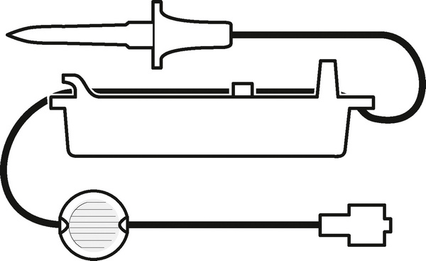 CADD Infusionsset mit männlichem Luer-Lock