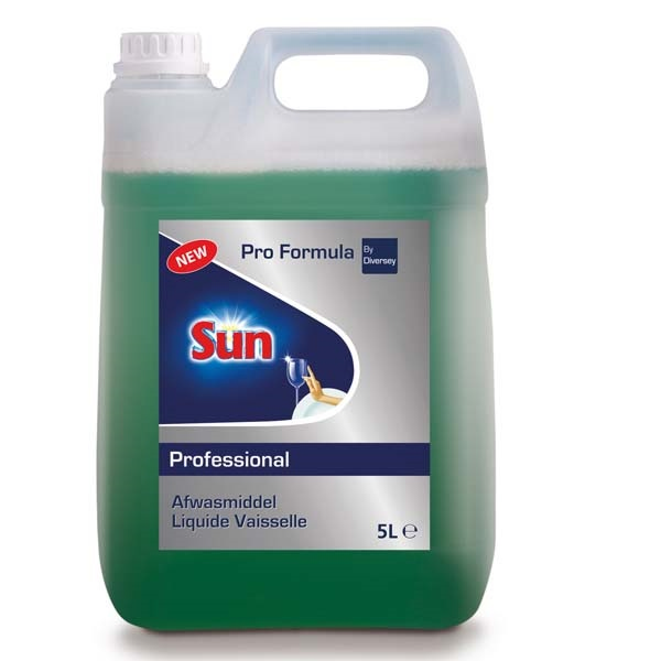 Sun Professional Handgeschirrspülmittel Zitrusduft, blau, flüssig, pH: 5,3, 5 Liter - Webstar - Hygiene- und Verbrauchsartikel - Medizin- und Pflegeprodukte - Kiosk- und Shopartikel - Fun Food Service - Schweiz - Articles d’hygiène et consommables - Produits médicaux et de soins - Produits de kiosque et de magasin - Fun Food Service - Suisse