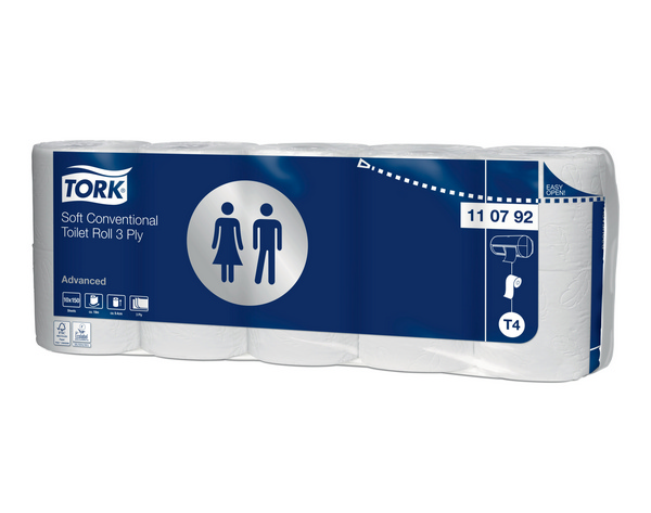 Tork Advanced Toilettenpapier Kleinrollen - T4 System