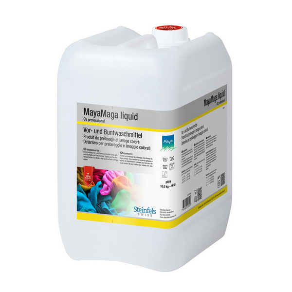 MayaMaga liquid Vor- und Buntwaschmittel
