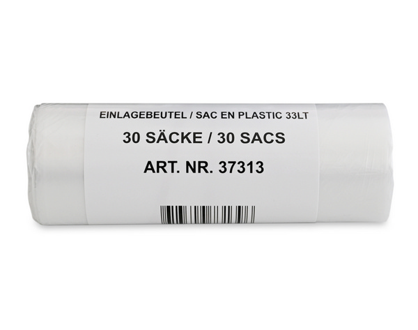 Einlagebeutel mit Verschlussband