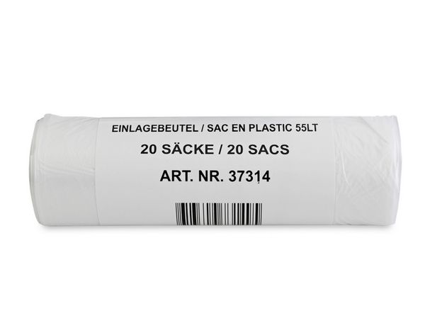 Einlagebeutel mit Verschlussband