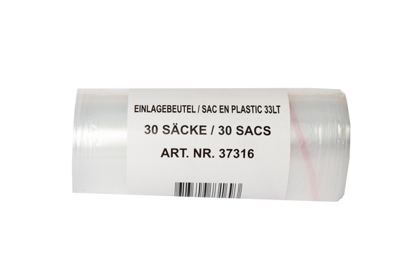 Einlagebeutel mit Verschlussband