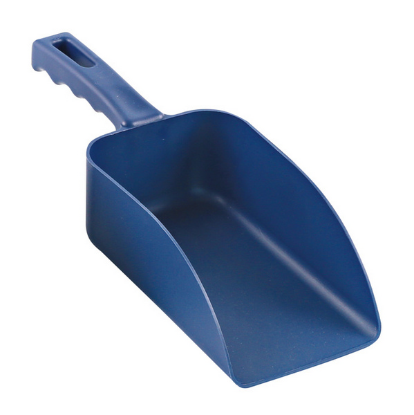 Handschaufel  mittel detektierbar  PP blau L:31cm B:14cm H:8.5 Bis 120 Grad hitzebe