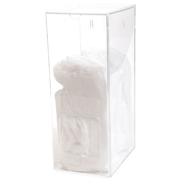 HYGOSTAR Multispender für Hauben, Überschuhe und Schutzärmel aus Acrylglas, 21 x 15,5 x 39,5 cm - Webstar - Hygiene- und Verbrauchsartikel - Medizin- und Pflegeprodukte - Kiosk- und Shopartikel - Fun Food Service - Schweiz - Articles d’hygiène et consommables - Produits médicaux et de soins - Produits de kiosque et de magasin - Fun Food Service - Suisse