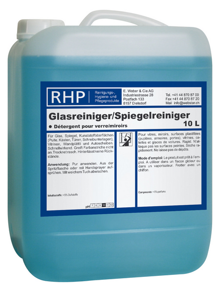 RHP Glasklar Spezialreiniger