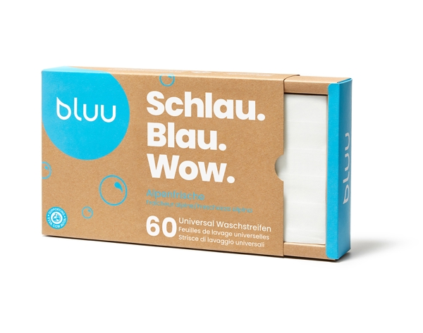 bluu Waschstreifen Alpenfrische