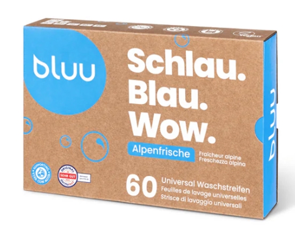 bluu Waschstreifen Alpenfrische