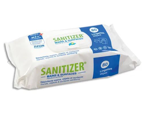 Desinfektionstücher Sanitizer
