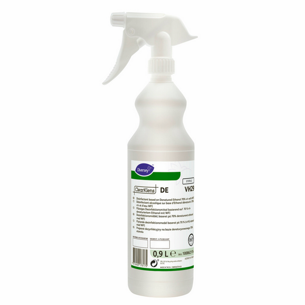 DI ClearKlens DE VH29 Flächendesinfektionsmittel farblos, flüssig, pH: ˜ 7 (Pur), 900 ml, gebrauchsfertig - Webstar - Hygiene- und Verbrauchsartikel - Medizin- und Pflegeprodukte - Kiosk- und Shopartikel - Fun Food Service - Schweiz - Articles d’hygiène et consommables - Produits médicaux et de soins - Produits de kiosque et de magasin - Fun Food Service - Suisse