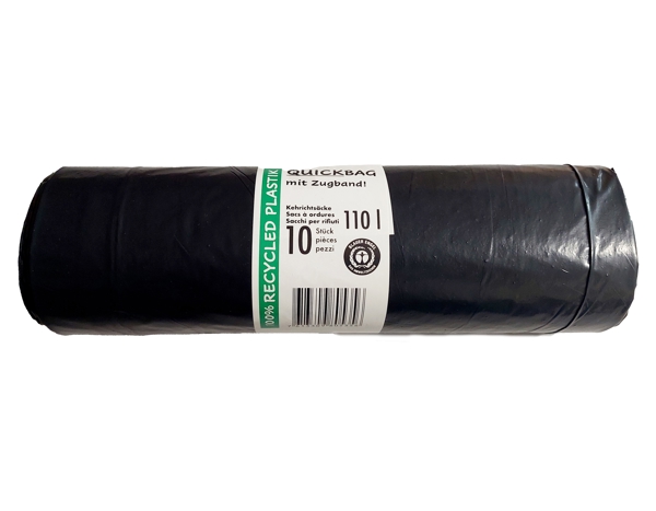 Kehrichtsäcke ECO mit Zugband ohne Abreissperforation