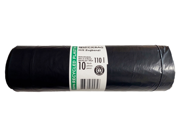 Kehrichtsäcke ECO mit Zugband ohne Abreissperforation