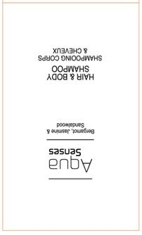 Shampoo Hair & Body AQUA SENSE