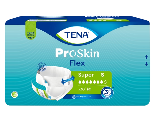 TENA Flex Super Small Vorlage mit Hüftbund, 100% atmungsaktiv, FeelDry für ein absolut trockenes Gefühl - Webstar - Hygiene- und Verbrauchsartikel - Medizin- und Pflegeprodukte - Kiosk- und Shopartikel - Fun Food Service - Schweiz - Articles d’hygiène et consommables - Produits médicaux et de soins - Produits de kiosque et de magasin - Fun Food Service - Suisse