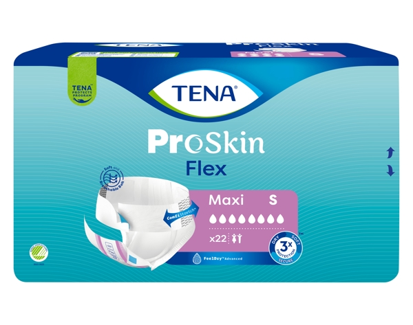 TENA Flex Maxi Small Vorlage mit Hüftbund, 100% atmungsaktiv, FeelDry für ein absolut trockenes Gefühl, violett, Hüfte 61 - 87 cm, 3 × 22 Stück - Webstar - Hygiene- und Verbrauchsartikel - Medizin- und Pflegeprodukte - Kiosk- und Shopartikel - Fun Food Service - Schweiz - Articles d’hygiène et consommables - Produits médicaux et de soins - Produits de kiosque et de magasin - Fun Food Service - Suisse