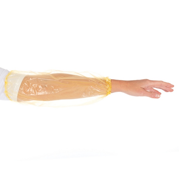 Schutzärmel Light PE 0.02mm gelb 40cm - Webstar - Hygiene- und Verbrauchsartikel - Medizin- und Pflegeprodukte - Kiosk- und Shopartikel - Fun Food Service - Schweiz - Articles d’hygiène et consommables - Produits médicaux et de soins - Produits de kiosque et de magasin - Fun Food Service - Suisse