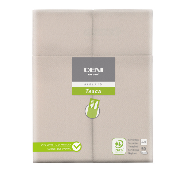 Deni meet Tasca Besteck-Servietten