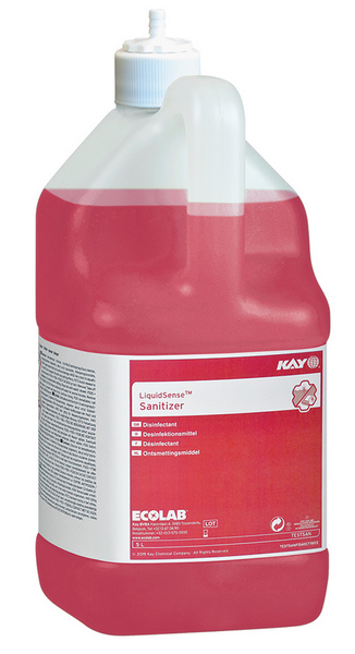 LiquideSense Sanitizer Hochkonzentriertes, modernes Desinfektionsmittel Flüssig, Dunkelrot, leichter Geruch, pH: 9.9 - 10.9, 2 x 5 Liter - Webstar - Hygiene- und Verbrauchsartikel - Medizin- und Pflegeprodukte - Kiosk- und Shopartikel - Fun Food Service - Schweiz - Articles d’hygiène et consommables - Produits médicaux et de soins - Produits de kiosque et de magasin - Fun Food Service - Suisse