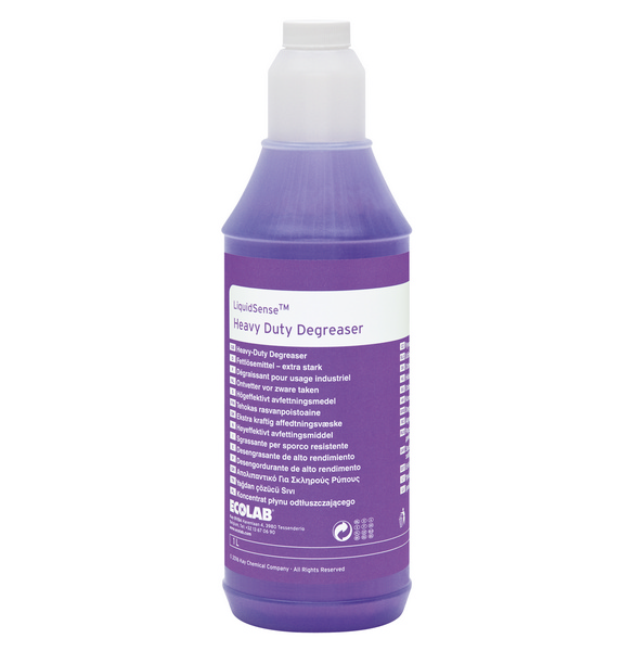 LiquidSense Heavy Duty Degreaser Hochkonzentrierter Fettlöser Flüssig, Violett, Lösemittelgeruch, pH: 10.5 - 10.9, 4 x 1 Liter - Webstar - Hygiene- und Verbrauchsartikel - Medizin- und Pflegeprodukte - Kiosk- und Shopartikel - Fun Food Service - Schweiz - Articles d’hygiène et consommables - Produits médicaux et de soins - Produits de kiosque et de magasin - Fun Food Service - Suisse