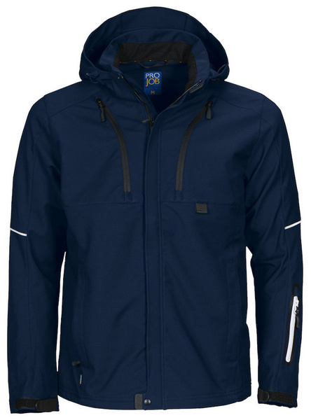 Projob Softshell / Kapuzze Dünn