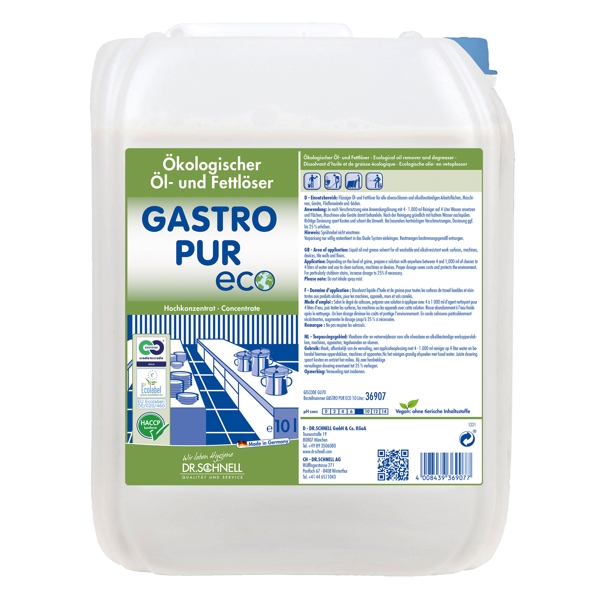 GASTRO PUR ECO ökologischer Öl- und Fettlöser