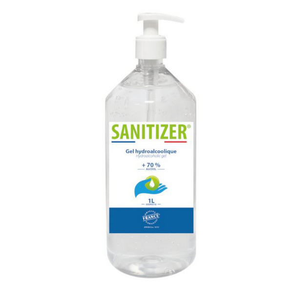 Händedesinfektion Sanitizer Hydroalkoholisches Gel 1000ml - Webstar - Hygiene- und Verbrauchsartikel - Medizin- und Pflegeprodukte - Articles d’hygiène et consommables - Produits médicaux et de soins