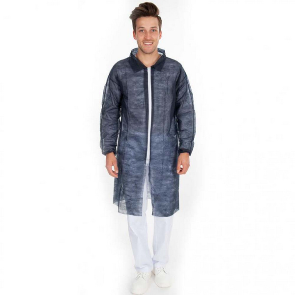 Hygostar Besucherkittel mit Reisverschluss