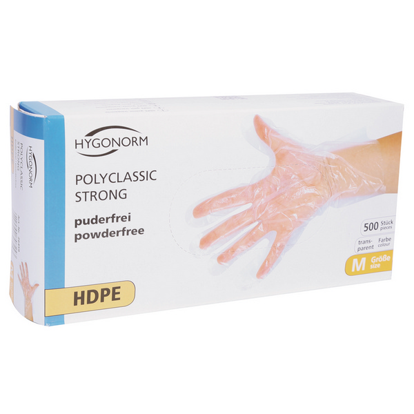 Easy Polyclassic Superstrong Einweghandschuh PE, transparent, Grösse L - Webstar - Hygiene- und Verbrauchsartikel - Medizin- und Pflegeprodukte - Kiosk- und Shopartikel - Fun Food Service - Schweiz - Articles d’hygiène et consommables - Produits médicaux et de soins - Produits de kiosque et de magasin - Fun Food Service - Suisse
