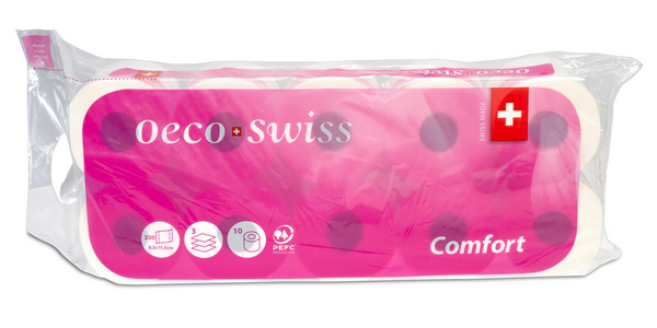 Oeco Swiss Comfort Toilettenpapier Kleinrollen