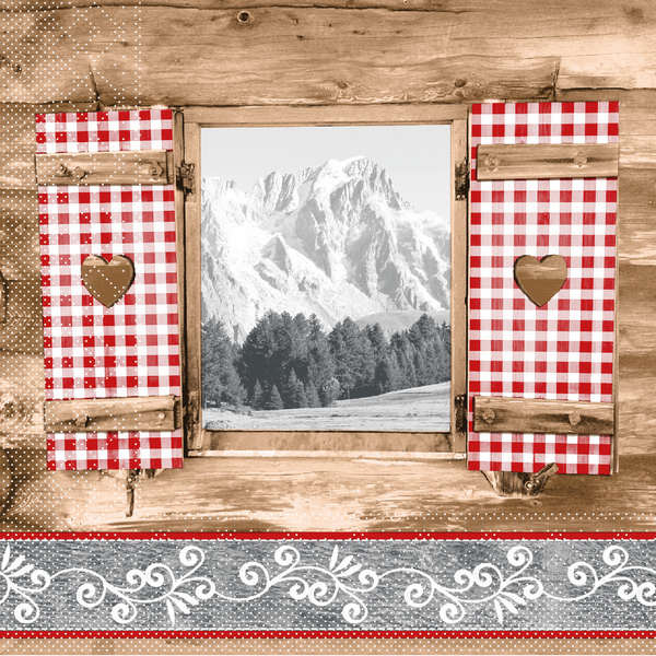 Tissue Almblick Servietten