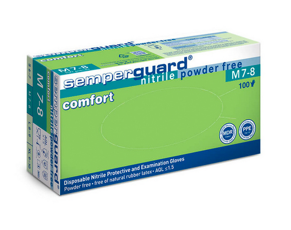 Semperguard Einweghandschuhe Nitril, blau, puderfrei, Gr. S - Webstar - Hygiene- und Verbrauchsartikel - Medizin- und Pflegeprodukte - Kiosk- und Shopartikel - Fun Food Service - Schweiz - Articles d’hygiène et consommables - Produits médicaux et de soins - Produits de kiosque et de magasin - Fun Food Service - Suisse