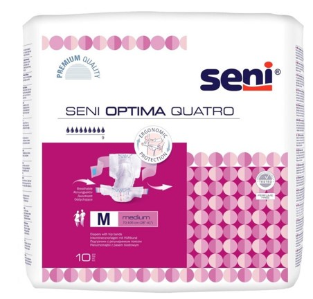 Seni Optima Quatro atmungsaktive Vorlage mit Hüftband, Grösse M - Webstar - Hygiene- und Verbrauchsartikel - Medizin- und Pflegeprodukte - Kiosk- und Shopartikel - Fun Food Service - Schweiz - Articles d’hygiène et consommables - Produits médicaux et de soins - Produits de kiosque et de magasin - Fun Food Service - Suisse