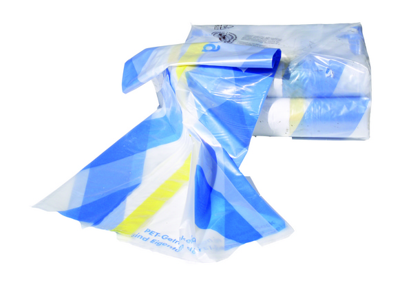 PET-Sammelsack 110 Liter, LD-PE Recycling, transparent, 710 x 1040 mm, 0,038 mm, Rolle à 10 Säcke - Webstar - Hygiene- und Verbrauchsartikel - Medizin- und Pflegeprodukte - Kiosk- und Shopartikel - Fun Food Service - Schweiz - Articles d’hygiène et consommables - Produits médicaux et de soins - Produits de kiosque et de magasin - Fun Food Service - Suisse