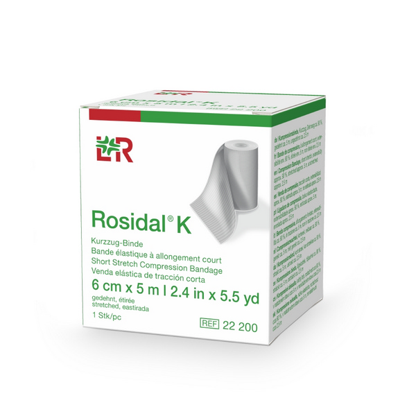 Rosidal K Kurzzugbinde, waschbar, 6cm x 5m Einzelverpackt - Webstar - Hygiene- und Verbrauchsartikel - Medizin- und Pflegeprodukte - Kiosk- und Shopartikel - Fun Food Service - Schweiz - Articles d’hygiène et consommables - Produits médicaux et de soins - Produits de kiosque et de magasin - Fun Food Service - Suisse