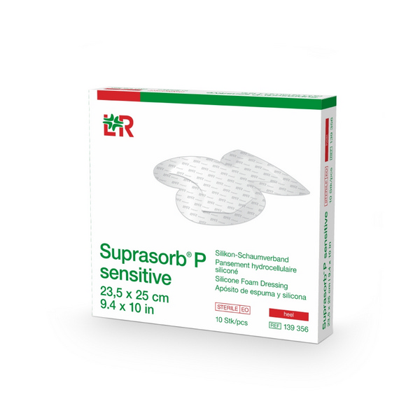 Suprasorb P sensitive PU-Schaumverband, heel, steril, 23.5cm x 25cm - Webstar - Hygiene- und Verbrauchsartikel - Medizin- und Pflegeprodukte - Kiosk- und Shopartikel - Fun Food Service - Schweiz - Articles d’hygiène et consommables - Produits médicaux et de soins - Produits de kiosque et de magasin - Fun Food Service - Suisse