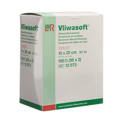 Vliwasoft Vliesstoffkompressen, steril,, 10 x 20 cm, 50 à 2 Stück, 6 fach - Webstar - Hygiene- und Verbrauchsartikel - Medizin- und Pflegeprodukte - Kiosk- und Shopartikel - Fun Food Service - Schweiz - Articles d’hygiène et consommables - Produits médicaux et de soins - Produits de kiosque et de magasin - Fun Food Service - Suisse