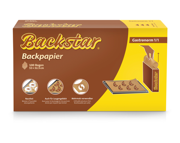 Backstar Backpapier