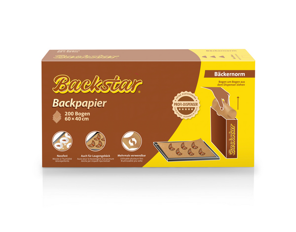 Backstar Backpapier