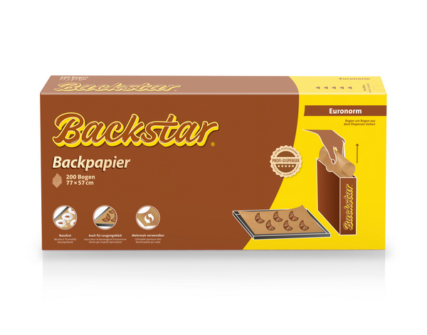 Backstar Backpapier