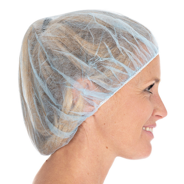 Rundhaube PP-Vlies Bettina blau 60cm Durchmesser - Webstar - Hygiene- und Verbrauchsartikel - Medizin- und Pflegeprodukte - Kiosk- und Shopartikel - Fun Food Service - Schweiz - Articles d’hygiène et consommables - Produits médicaux et de soins - Produits de kiosque et de magasin - Fun Food Service - Suisse