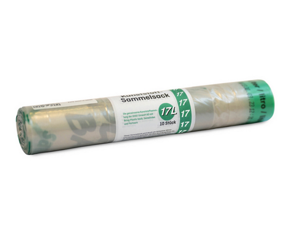 Sammelsäcke 17l Bring Plastic back Kanton Bern 10 Säcke pro Rolle - Webstar - Hygiene- und Verbrauchsartikel - Medizin- und Pflegeprodukte - Kiosk- und Shopartikel - Fun Food Service - Schweiz - Articles d’hygiène et consommables - Produits médicaux et de soins - Produits de kiosque et de magasin - Fun Food Service - Suisse