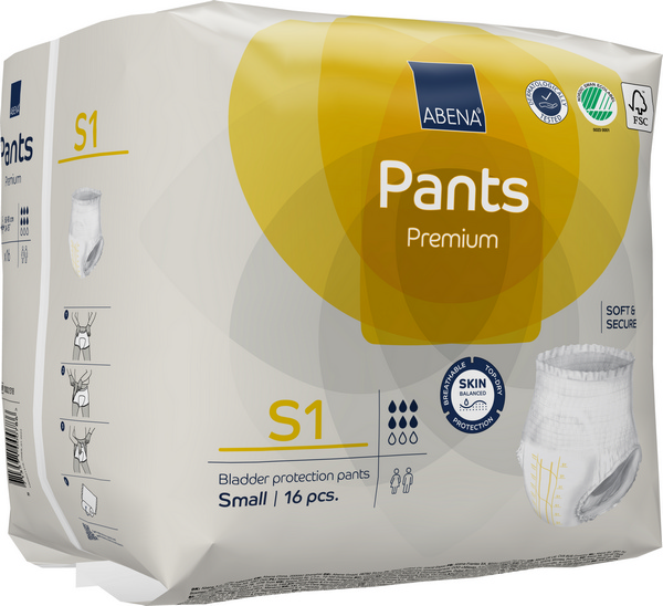 Abena Pants S1 Windelhose, gelb - Webstar - Hygiene- und Verbrauchsartikel - Medizin- und Pflegeprodukte - Kiosk- und Shopartikel - Fun Food Service - Schweiz - Articles d’hygiène et consommables - Produits médicaux et de soins - Produits de kiosque et de magasin - Fun Food Service - Suisse
