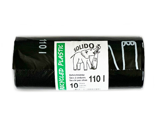 Kehrichtsäcke Solido mit Verschlussband
