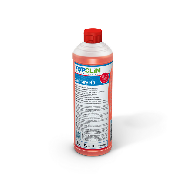 TOPCLIN Sanitary HD Sanitärreiniger leichter Geruch, klar/rosa, flüssig, pH: 0,5 - 1,5, 2 × 5 Liter - Webstar - Hygiene- und Verbrauchsartikel - Medizin- und Pflegeprodukte - Kiosk- und Shopartikel - Fun Food Service - Schweiz - Articles d’hygiène et consommables - Produits médicaux et de soins - Produits de kiosque et de magasin - Fun Food Service - Suisse