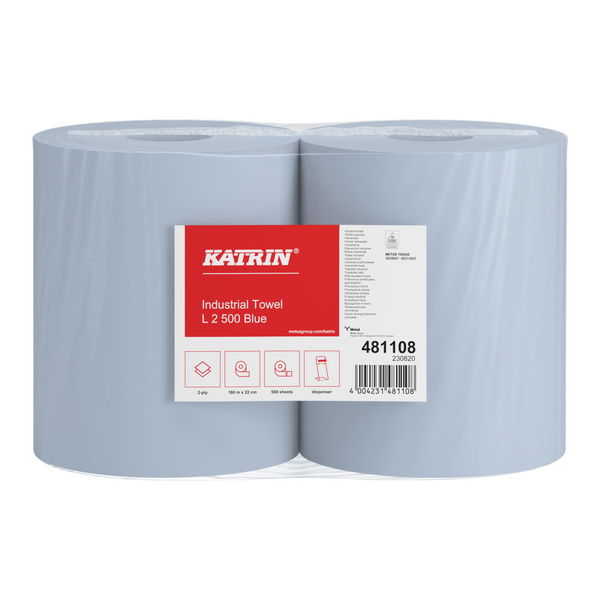 Katrin Papierwischtücher L 2 500 Blue