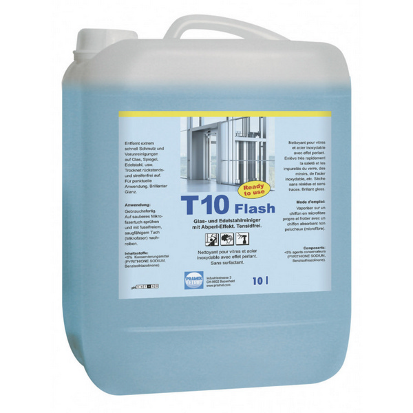 T10 Glas- und Edelstahlreiniger
