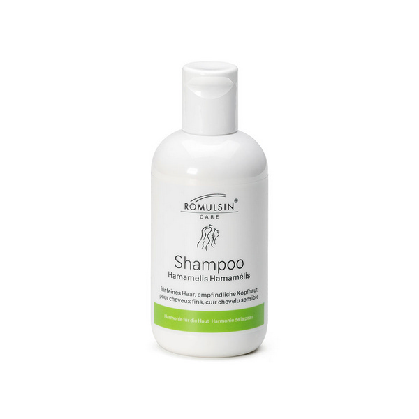 ROMULSIN Pflegeshampoo Hamamelis 250 ml - Webstar - Hygiene- und Verbrauchsartikel - Medizin- und Pflegeprodukte - Kiosk- und Shopartikel - Fun Food Service - Schweiz - Articles d’hygiène et consommables - Produits médicaux et de soins - Produits de kiosque et de magasin - Fun Food Service - Suisse