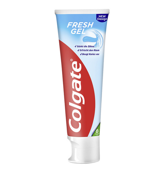 Colgate Fresh Gel Zahnpasta 100ml - Webstar - Hygiene- und Verbrauchsartikel - Medizin- und Pflegeprodukte - Kiosk- und Shopartikel - Fun Food Service - Schweiz - Articles d’hygiène et consommables - Produits médicaux et de soins - Produits de kiosque et de magasin - Fun Food Service - Suisse